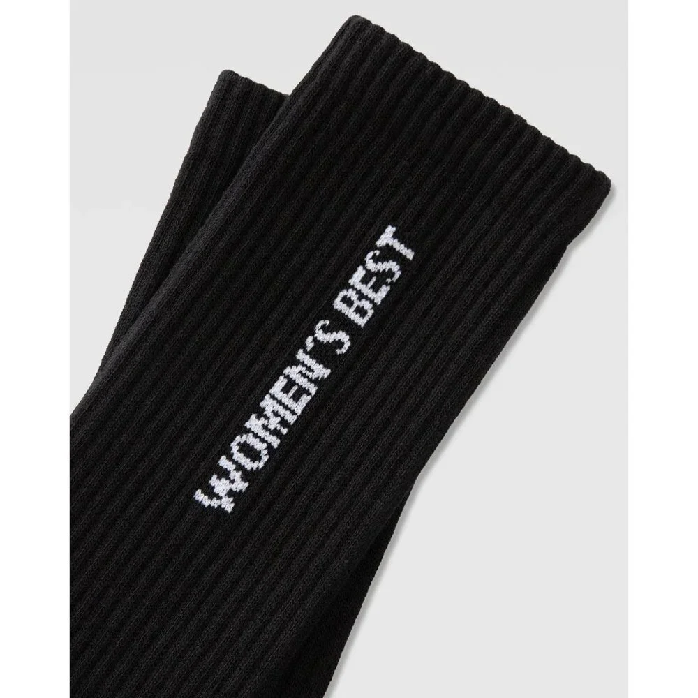 NWT WOMEN'S BEST Crew‎ Socks (1PK) Color Black Size L